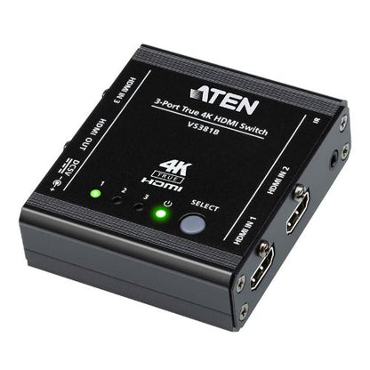 3-Port True 4K HDMI Switch