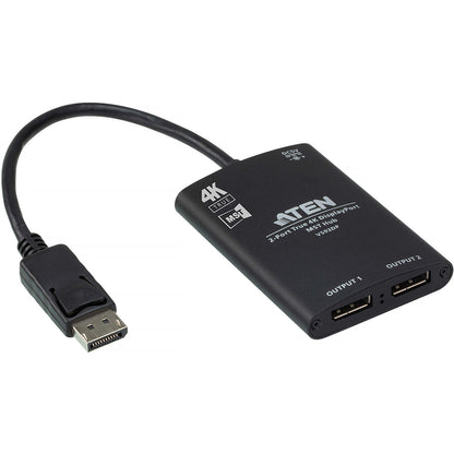2-Port True 4K DisplayPort MST Hub