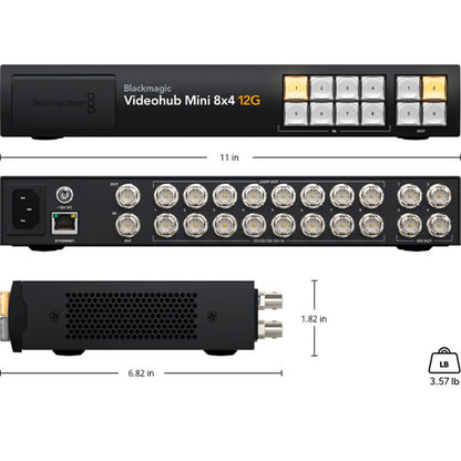 Videohub Mini 8x4 12G